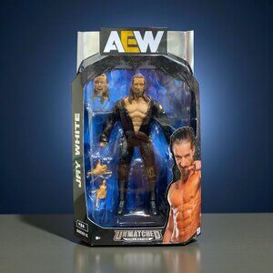 AEW Unmatched 11 Switchblade Jay White Toy All Elite Wrestling Figure Jazwares
